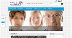 Desktop Screenshot of clinica.uk.com