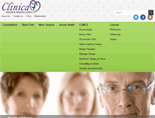 Tablet Screenshot of clinica.uk.com