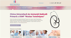 Desktop Screenshot of clinica.md